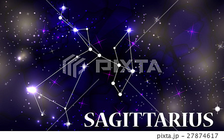 Symbol Sagittarius Zodiac Sign. Vector 27874617