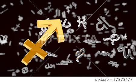 astrology themed 3d illustration with choosen one astrology themed 3d illustration with choosen one 27875477