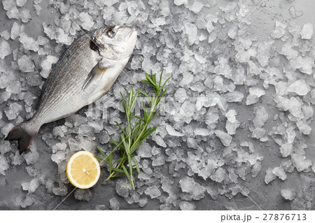 Fresh gilthead bream or dorado 27876713