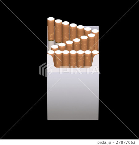 3d illustration of cigarette package 3d illustration of cigarette package 27877062