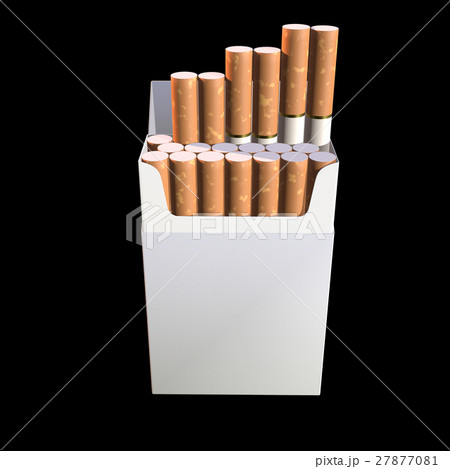3d illustration of cigarette package 27877081
