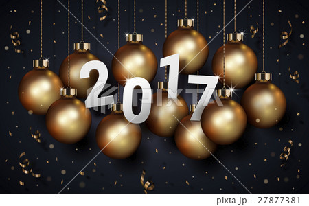Gorgeous 2017 greetings template 27877381