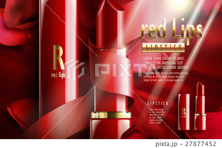 red lipstick ad 27877452