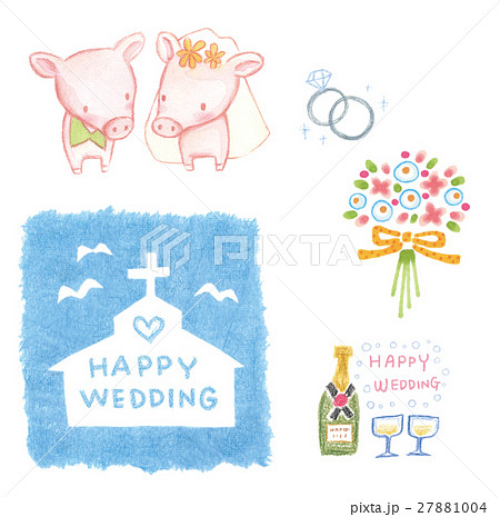 新着happy Wedding イラスト 手書き ディズニー帝国