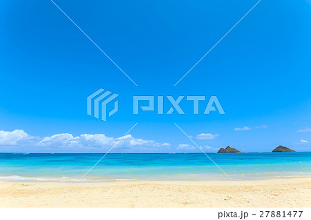 ハワイの海イメージ ハワイの海イメージ 27881477