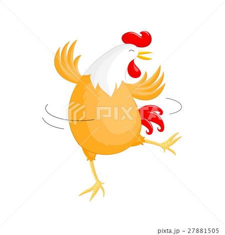 Happy chicken dancing.  27881505
