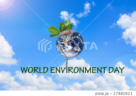 Concept World Environment day,Global credit NASA 27882621