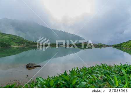 Happo-ike Pond at Happo-one in Hakuba, Nagano, Happo-ike Pond at Happo-one in Hakuba, Nagano, 27883568