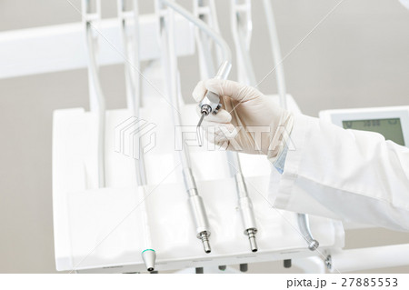 Closeup of a modern dentist tools, burnishers 27885553