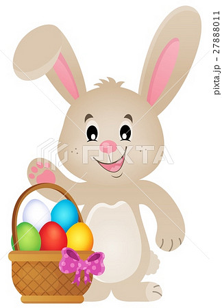 Stylized Easter bunny theme image 3 Stylized Easter bunny theme image 3 27888011
