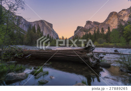 El Capital and Cathedral cliff with river. 27889265