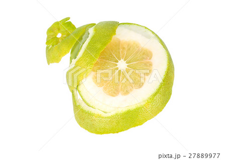 Green orange fruit isolated on white background Green orange fruit isolated on white background 27889977