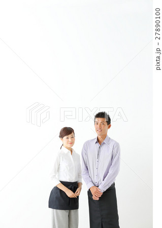 ミドル男性・女性 スタッフイメージ ミドル男性・女性 スタッフイメージ 27890100