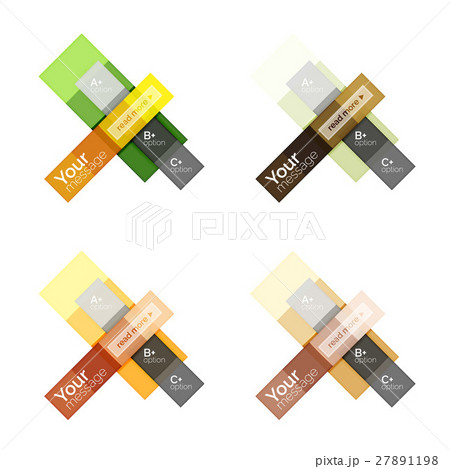 Vector color stripes infographics templates 27891198