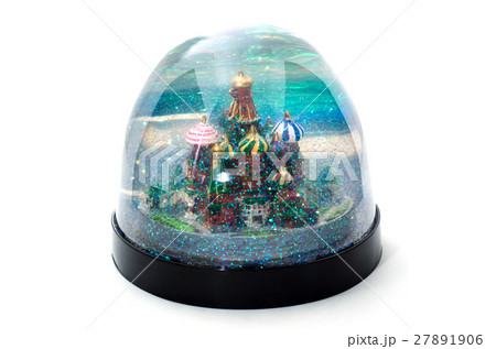 Snow-globe with Moscow St.Basil cathedral. 27891906