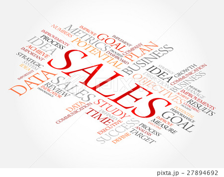 Sales word cloud Sales word cloud 27894692