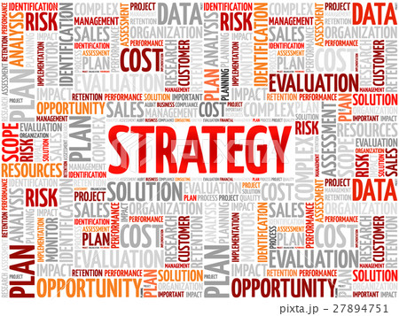 Strategy word cloud 27894751