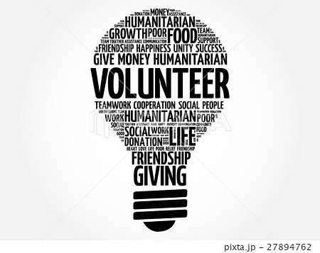 Volunteer bulb word cloud 27894762