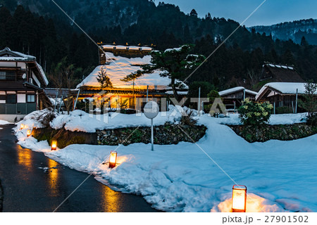 美山 かやぶきの里 雪灯廊 美山 かやぶきの里 雪灯廊 27901502