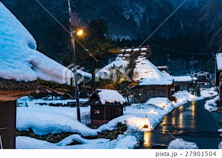 美山　かやぶきの里　雪灯廊 27901504
