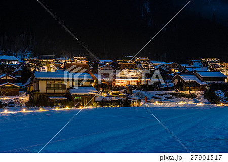 美山　かやぶきの里　雪灯廊 27901517