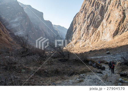 Way to Annapurna base camp, ABC Trekking route 27904570