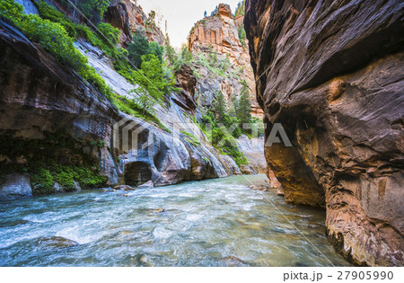 zion narrow in Zion National park 27905990