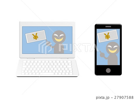 ネット詐欺に注意 27907588