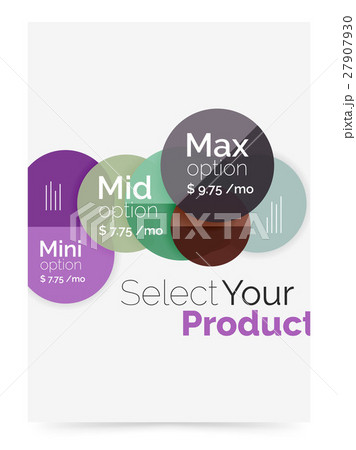 Option select infographic banner Option select infographic banner 27907930