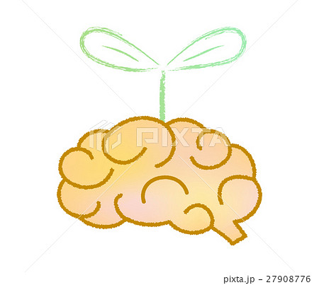 思いやりやさしさ脳と植物の芽 27908776