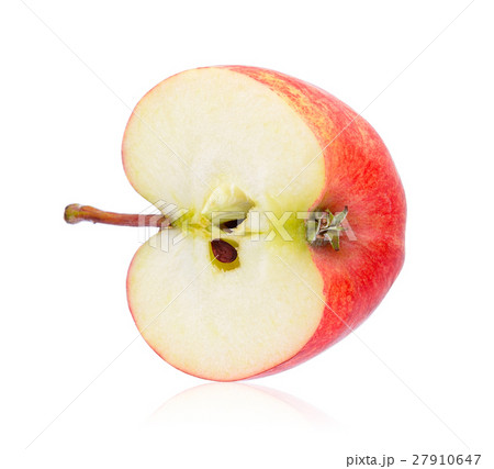 apple slice isolated on white background apple slice isolated on white background 27910647