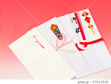 祝儀袋　お祝い　御祝　紅白　金封　お祝い事 27911019