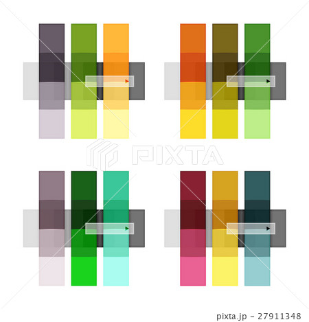 Vector blank stripes and lines infographics 27911348