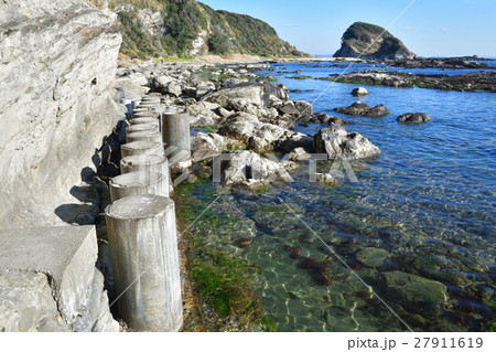 冬の三浦岩礁のみち 毘沙門 冬の三浦岩礁のみち 毘沙門 27911619