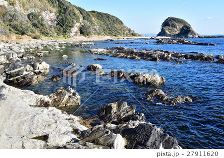 冬の三浦岩礁のみち 毘沙門 27911620