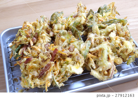野菜のかき揚げ 野菜のかき揚げ 27912163