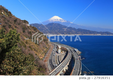 薩埵峠から見た富士山 27916351