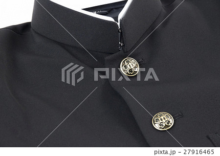 詰め襟の学生服 27916465