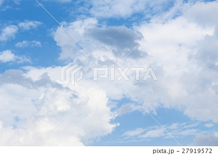 blue sky with  cloud and  raincloud  27919572