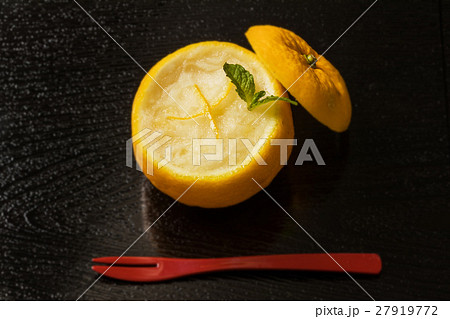 ゆずのシャーベット Sherbet of the citron ゆずのシャーベット Sherbet of the citron 27919772