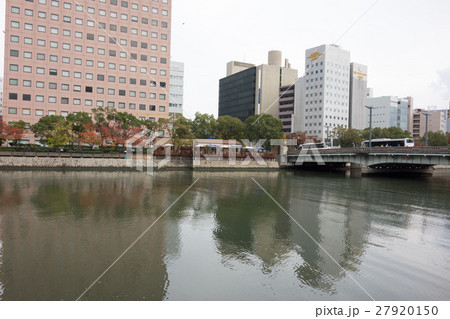 広島市街地のリバーサイドエリア(京橋川周辺) 広島市街地のリバーサイドエリア(京橋川周辺) 27920150