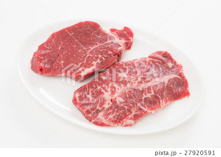 牛肉イメージ　肩ステーキ　生肉 27920591