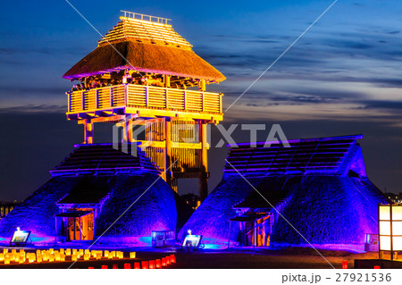 吉野ヶ里遺跡 光の響 ライトアップイベント 吉野ヶ里遺跡 光の響 ライトアップイベント 27921536