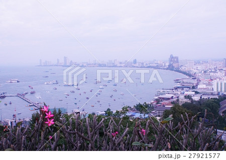タイ王国パタヤビーチ、パタヤシティー、パタヤ湾（Pattaya） 27921577