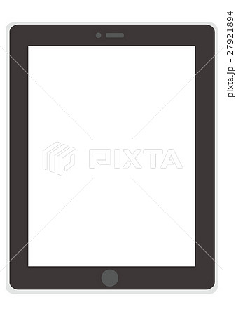 イラスト素材 タブレット 画面透過のイラスト素材 27921894 Pixta