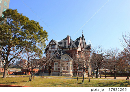 門司港レトロ 国際友好記念図書館の写真素材