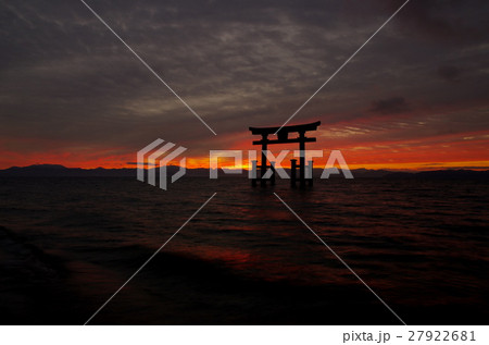 白鬚神社の鳥居 白鬚神社の鳥居 27922681