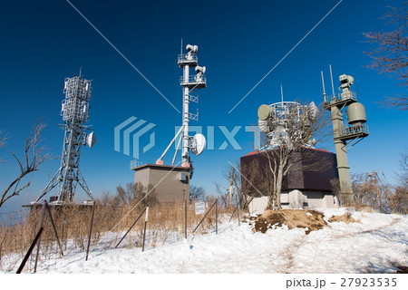 大山山頂のアンテナ群 27923535