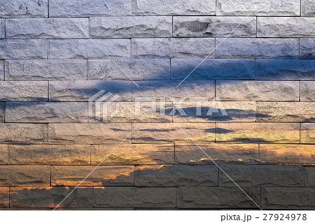 Background wall evening sky. 27924978