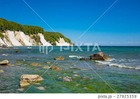 Baltic Sea coast on the island Ruegen in Germany Baltic Sea coast on the island Ruegen in Germany 27925359